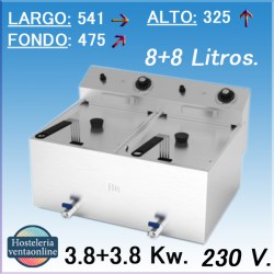 HR FAINCA Freidora Eléctrica FD8L8LC
